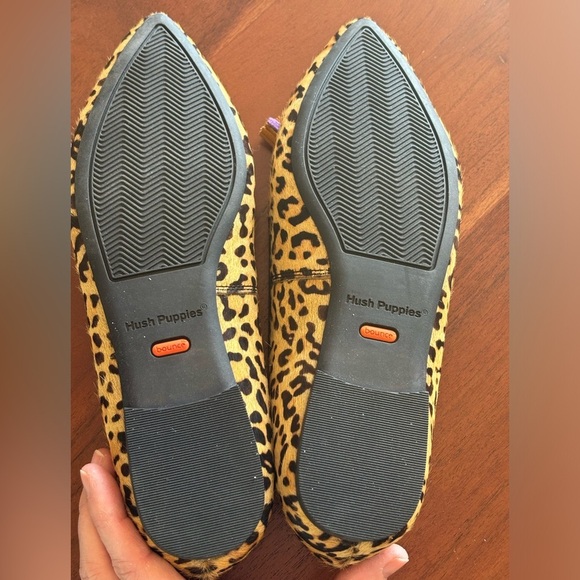 Hush Puppies Bounce Leopard Print Flat - Picture 5 of 8